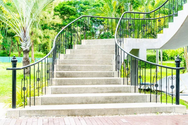 Abstrata Degrau Escada Decoração Jardim — Fotografia de Stock