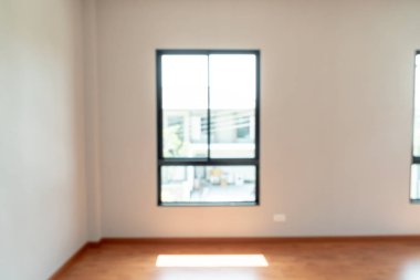 boş oda-pencere ve kapı ev için arka plan bulanıklık