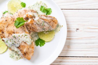 limon limon soslu ızgara tavuk göğsü