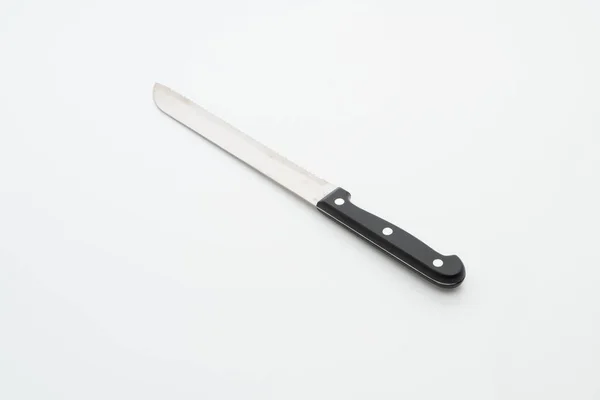 Cuchillo Utensilio Aislado Sobre Fondo Blanco —  Fotos de Stock