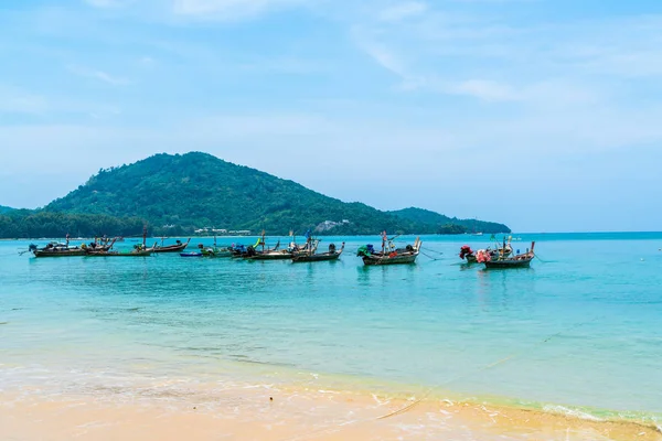 Beautiful Tropical Beach Sea Paradise Island Holiday Vacation Concept — Stock Photo, Image
