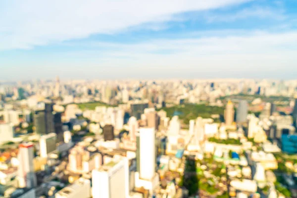 Abstrato Borrão Desfocado Paisagem Urbana Bangkok Tailândia Para Fundo — Fotografia de Stock