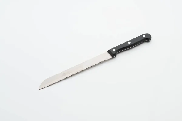 Cuchillo Utensilio Aislado Sobre Fondo Blanco —  Fotos de Stock