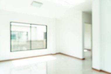 boş oda-pencere ve kapı ev için arka plan bulanıklık