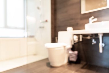 Soyut bulanıklık ve ufuk banyo iç arka planı için