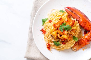 Makarna ya da ıstakoz spagettisi - İtalyan yemeği