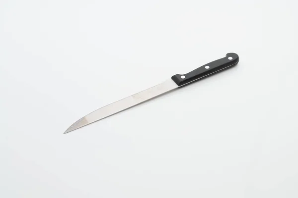 Cuchillo Utensilio Aislado Sobre Fondo Blanco —  Fotos de Stock