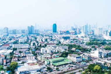 Bangkok şehrinin silueti, Tayland
