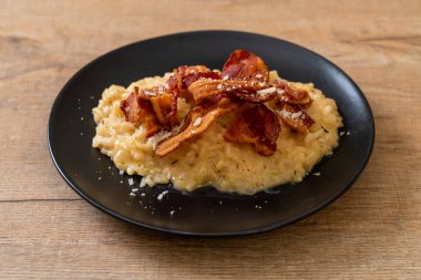 gevrek domuz pastırması risotto