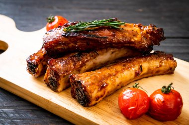 Izgara Barbekü kaburga domuz