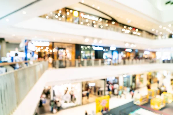 Borrão abstrato e shopping center de luxo desfocado e loja de varejo — Fotografia de Stock