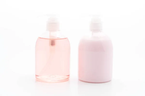 Botella de bomba de jabón y loción — Foto de Stock