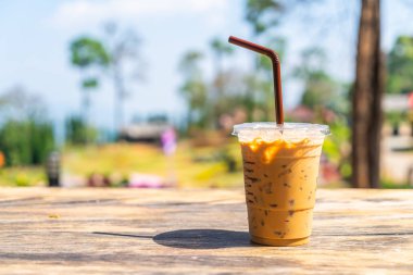 buzlu latte kahve Kupası