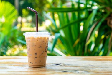 buzlu latte kahve Kupası