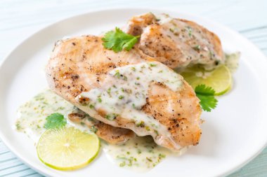 limon limon soslu ızgara tavuk