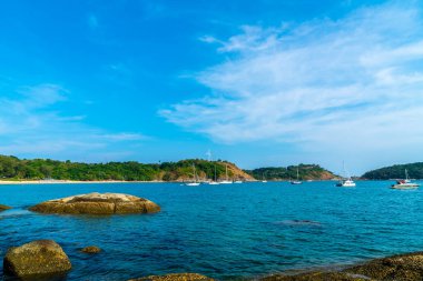 Güzel tropikal plaj ve deniz 