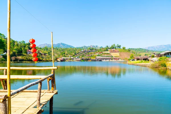 Rak Thai, Mae Hong Son, Tayland Çinli bir yerleşim yasağı. — Stok fotoğraf