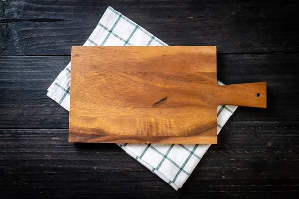 mutfak bezle ahşap tahta boş kesme