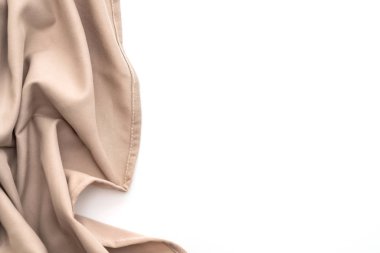 beyaz izole mutfak bezi (peçete) 