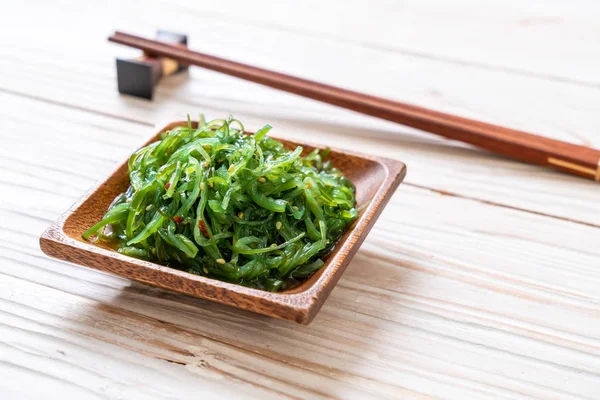 Seaweed salad -Japanese style — Stock Photo, Image