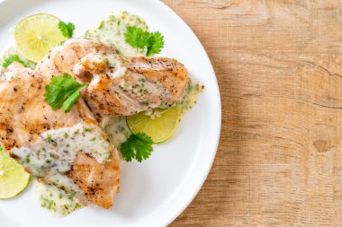 limon limon soslu ızgara tavuk