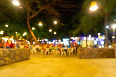 soyut bulanıklık ve gece semt pazarı defocused