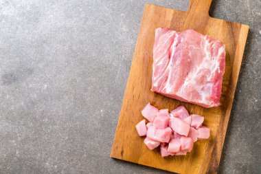 taze domuz ham filetosu