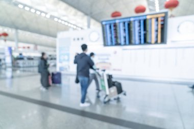 soyut bulanıklık ve ufuk Havaalanı 