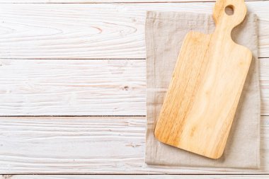 mutfak bezle ahşap tahta boş kesme