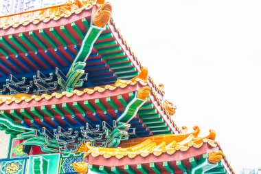 Sik Sik Yuen tapınakta (Wong Tai Sin temple olarak da bilinir) Hong Ko
