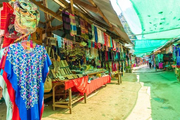 Mae Hong Son, Thailand - 6 Şubat 2019: Kuzey Tayland tr