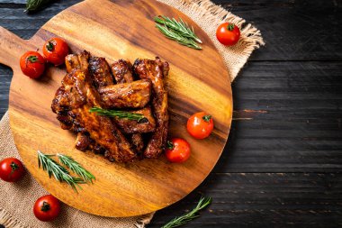 Izgara Barbekü kaburga domuz