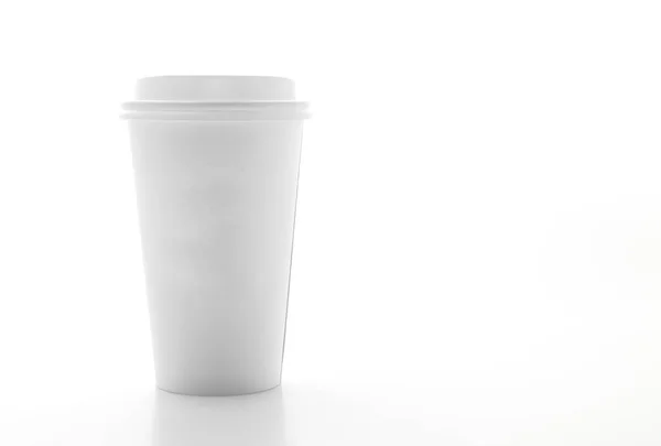 Afhaalmaaltijden koffie kopje papier — Stockfoto