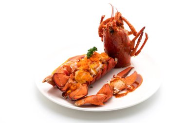 Istakoz kuyruğu biftek sosu ile