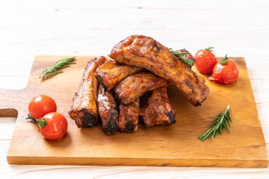 Izgara Barbekü kaburga domuz