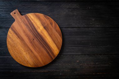 mutfak bezle ahşap tahta boş kesme