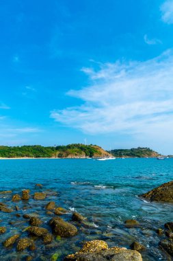 Güzel tropikal plaj ve deniz 