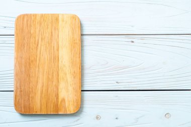 mutfak bezle ahşap tahta boş kesme