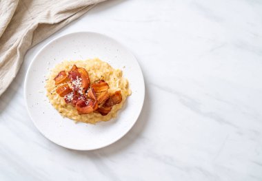 gevrek domuz pastırması risotto