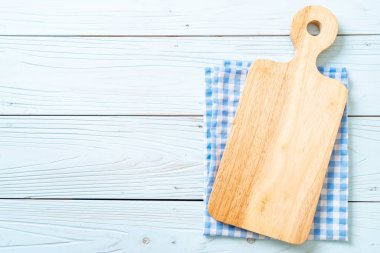 mutfak bezle ahşap tahta boş kesme