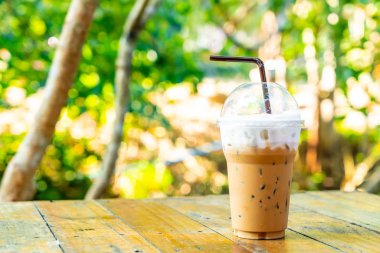 buzlu kahve kahve fincanı