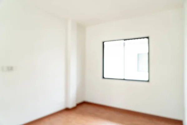 Αφηρημένο θαμπάδα άδειο δωμάτιο με παράθυρο και πόρτα στο σπίτι — Φωτογραφία Αρχείου
