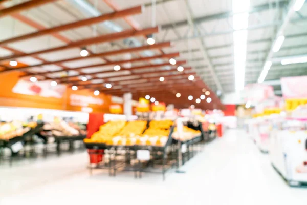Desenfoque abstracto en el supermercado para el fondo — Foto de Stock
