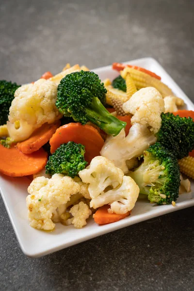 Stir-fried mix vegetable — Stock Photo, Image