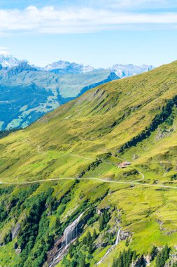 Güzel Alps dağ Grindelwald, İsviçre 
