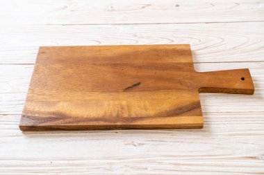 mutfak bezle ahşap tahta boş kesme