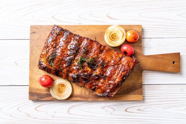 Izgara Barbekü kaburga domuz