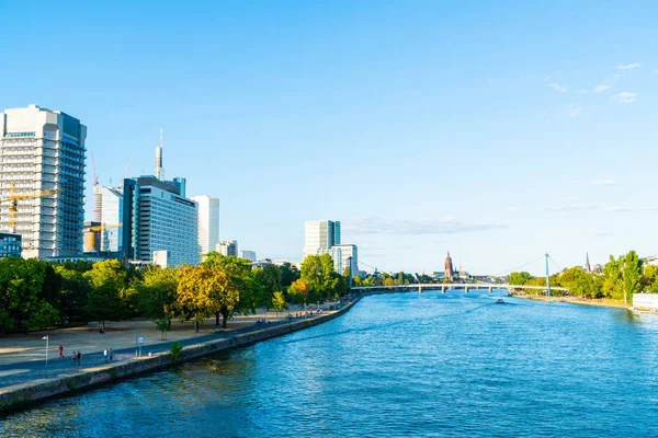 Frankfurt am Main skyline — Stock Photo, Image