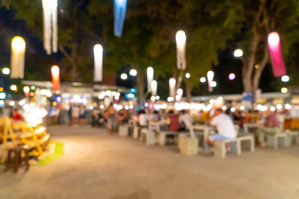 Abstract blur și defocalizat piață stradă de noapte — Fotografie, imagine de stoc
