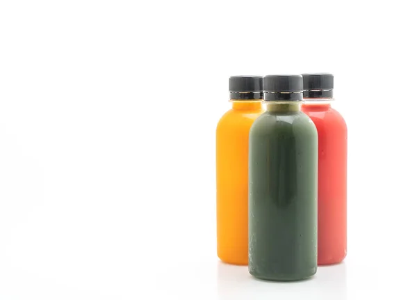 Botol jus buah dan sayuran (minuman sehat) ) — Stok Foto